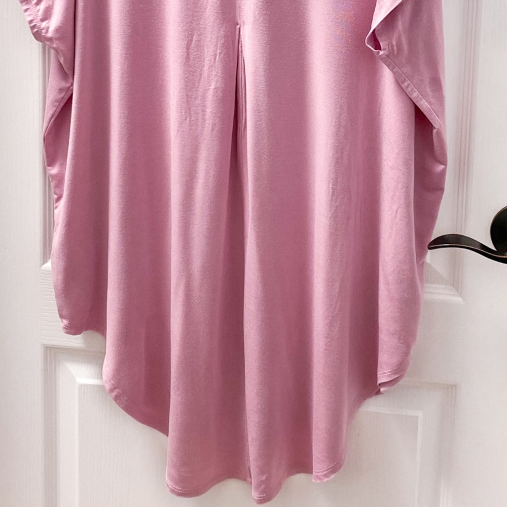 Anthropologie Pure + Good Oversized Lilac Tunic Size XS - Picture 5 of 5